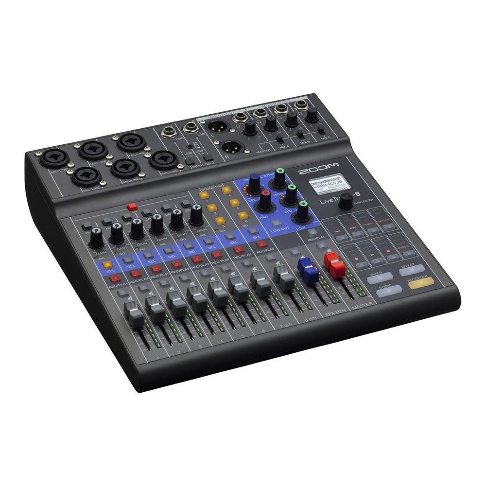 Zoom LiveTrak L-8 Digital Mixer for Podcast