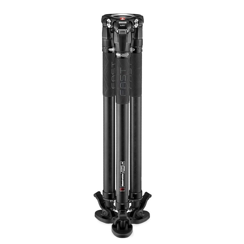 Manfrotto MVK504XTWINGA 504X Rotule Vidéo + Trépied Pied Double GS Kit en Aluminium