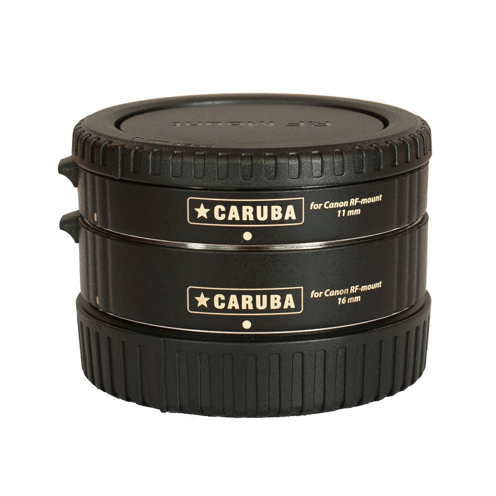 Caruba Set de bagues allonge Canon Chroom (type II) RF SERIE (pour Canon RF appareil photo's)