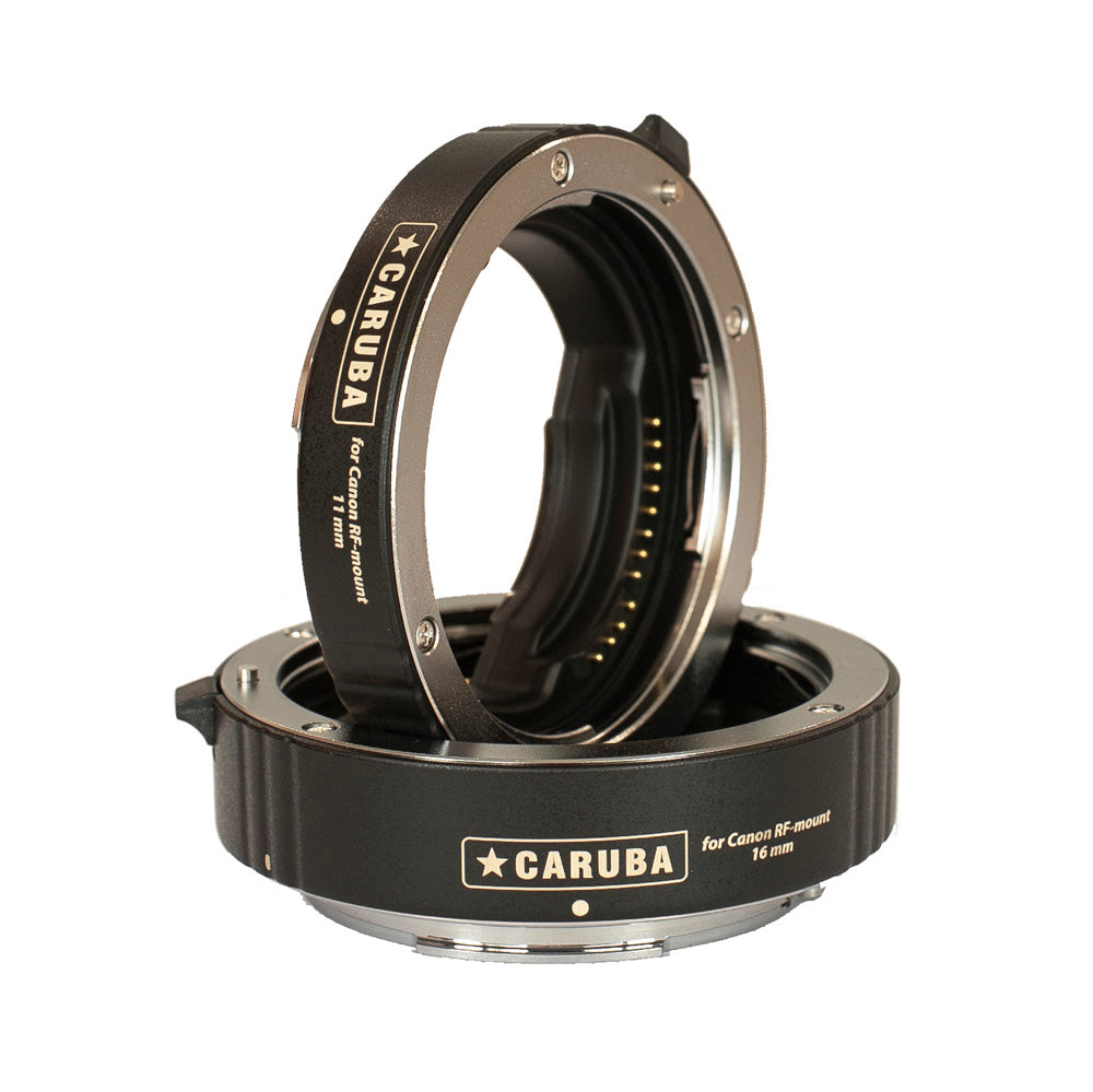 Caruba Set de bagues allonge Canon Chroom (type II) RF SERIE (pour Canon RF appareil photo's)