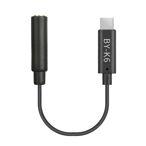 Boya BY-K6 Adaptateur Audio TRS 3,5mm pour DJI OSMO Pocket