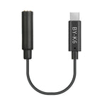 Boya BY-K6 Adaptateur Audio TRS 3,5mm pour DJI OSMO Pocket