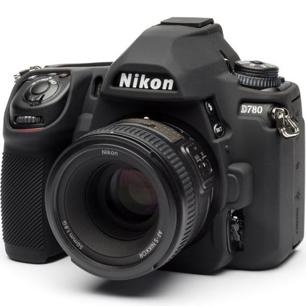 easyCover Cache Boîtier pour Nikon D780 Noir