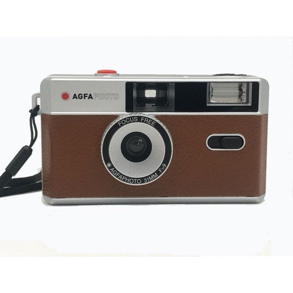 AgfaPhoto Reusable Photo Camera 35mm in Brown