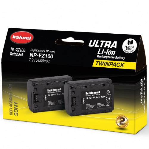 Hähnel HL-XZ100 Ultra - Sony NP-FZ100 Twin Pack