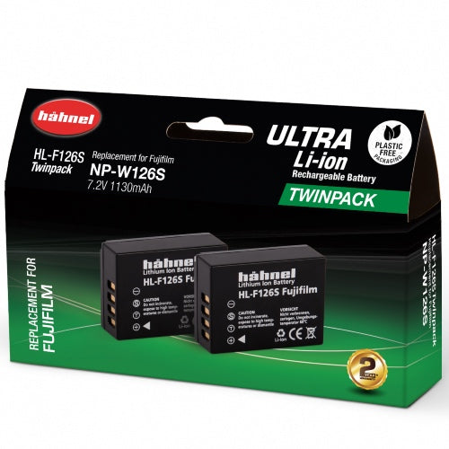 Hähnel HL-F126S Ultra Double Pack - Fujifilm NP-W126S