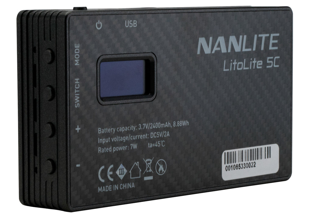 Nanlite LitoLite 5C avec batterie