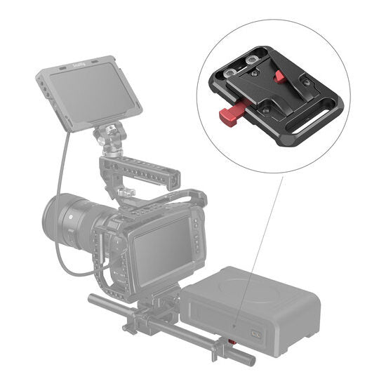 SmallRig 2987 Mini V-Mount Batterie Plate