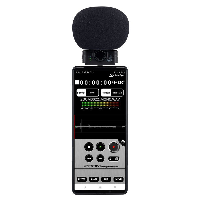 Zoom Am7 Ms Microphone stéréo pour Android