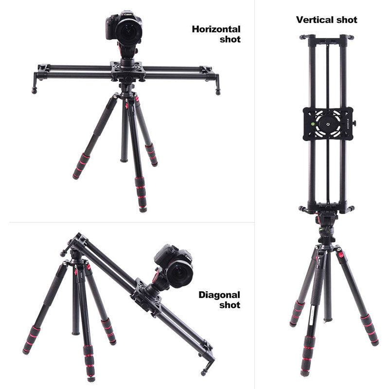 Konova P1 120 cm Carbon Kamera-Slider (mit KMS-S2)