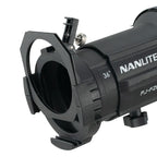 Nanlite NL-PJ-FZ60-36 Projection Attachment Anschluss für FM-mount (w/ 36 Grad-Objektiv)
