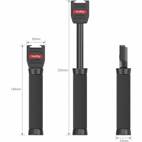 SmallRig 3182 Stretchable Mic Handle für Wireless Lavalier Microphones