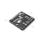 Plaque de rangement pour vis et clé hexagonale Smallrig MD3184