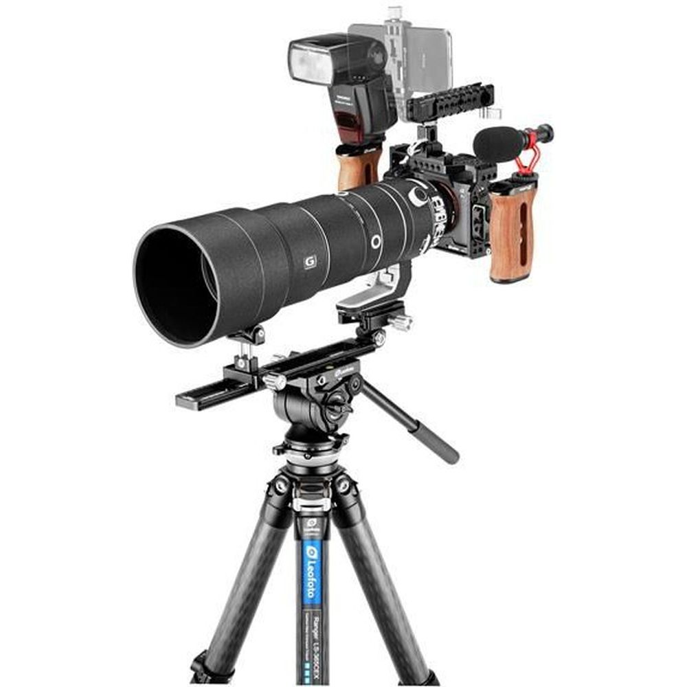 Leofoto CH-3 Poignée en bois pour cage