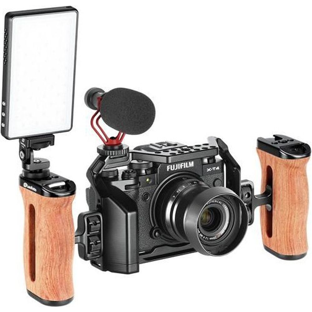 Leofoto CH-3 Poignée en bois pour cage