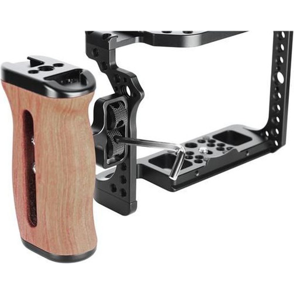Leofoto CH-3 Poignée en bois pour cage