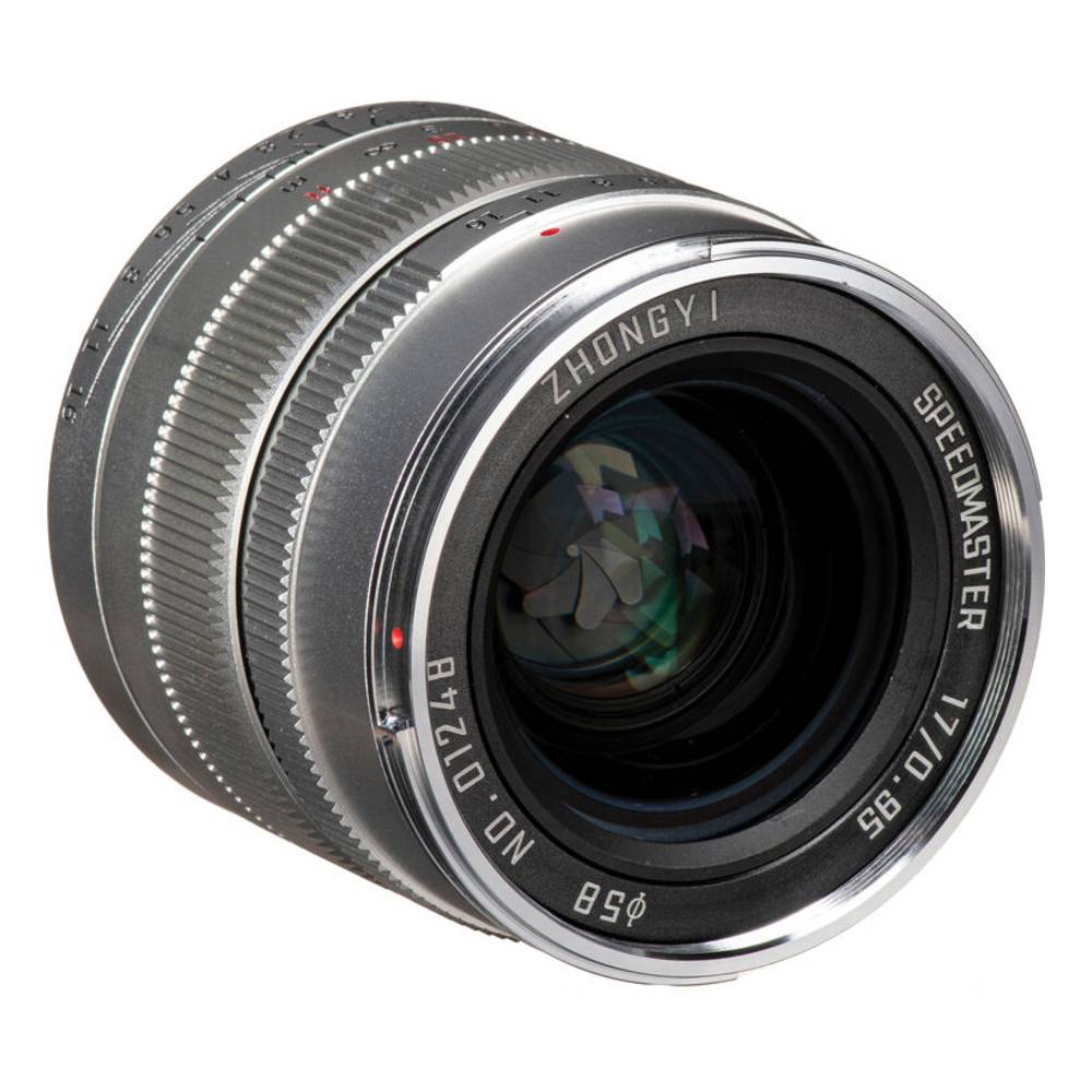 Zhongyi Mitakon 17mm f/0.95 Argent MFT