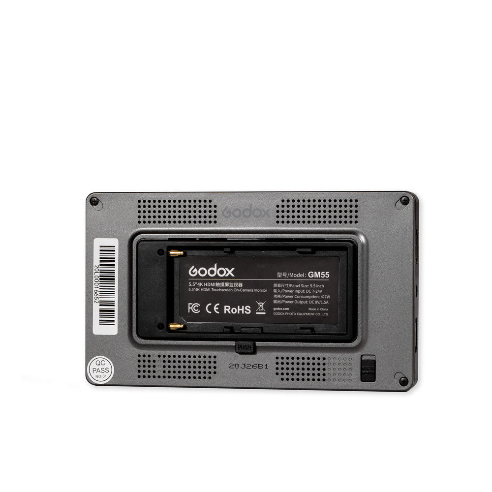 Godox GM55 4K HDMI Touchscreen 5,5 "On-Camera Monitor