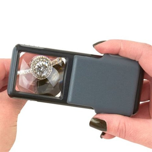 Carson Pop-Up Taschenlupe mit LED 5x40mm