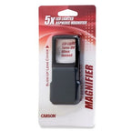 Carson Pop-Up Taschenlupe mit LED 5x40mm