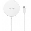 Aukey Aircore Magnetic Qi Wireless Charger 15W - White