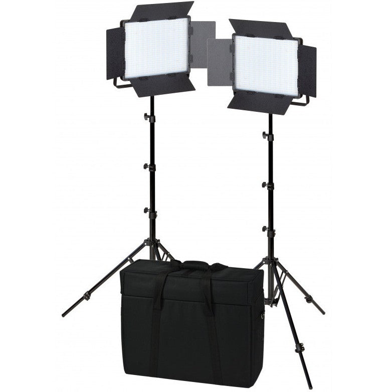 Nanlite 600-CSA bi-color dual kit (Mit Koffer & Lichtständer)