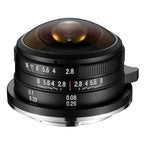 Laowa Fisheye Circulaire 4mm f/2.8 - Leica L