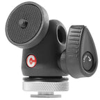 Caruba Centre Ball Head with Cold Shoe Mount