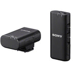 Sony Multi-interface Shoe Compatible Wireless Microphone with Compact Stereo Lavalier microphone kit