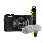 Canon PowerShot G7X Mark III Social Media Kit noir