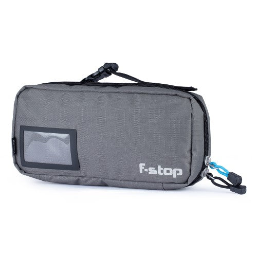 F-Stop Pochette pour accessoires Gargouille moyenne (Gris) / Fermeture éclair noire