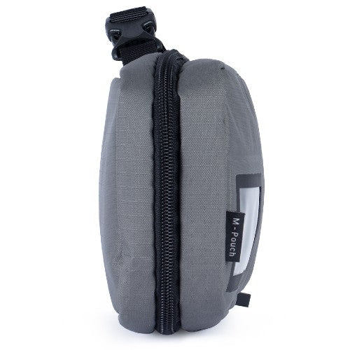 F-Stop Pochette pour accessoires Gargouille moyenne (Gris) / Fermeture éclair noire