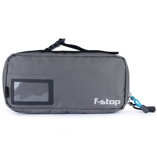 F-Stop Pochette pour accessoires Gargouille moyenne (Gris) / Fermeture éclair noire