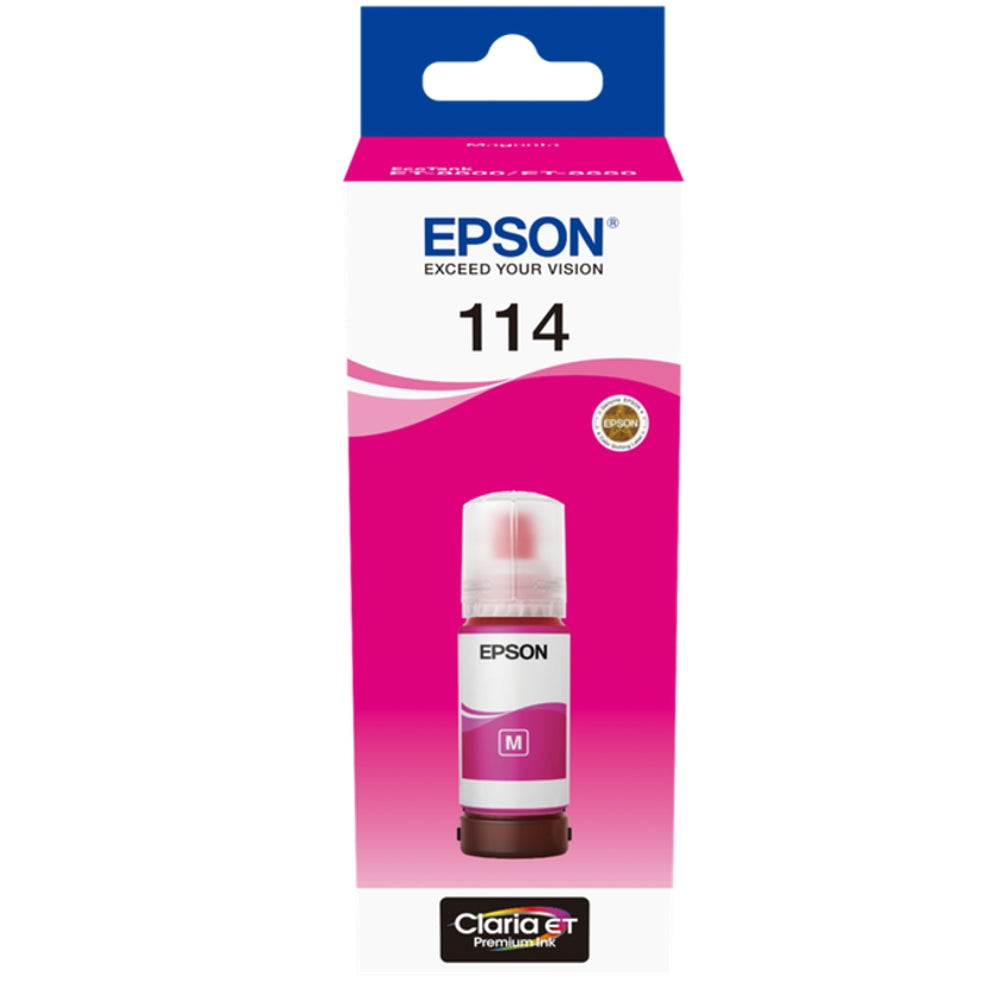 Epson 114 EcoTank Magenta Bouteille d'encre