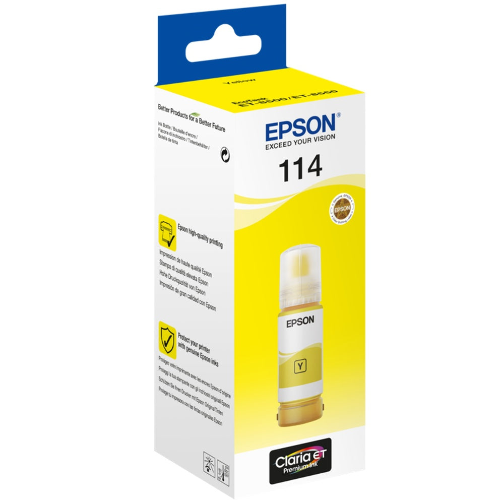 Epson 114 EcoTank Jaune Bouteille d'encre