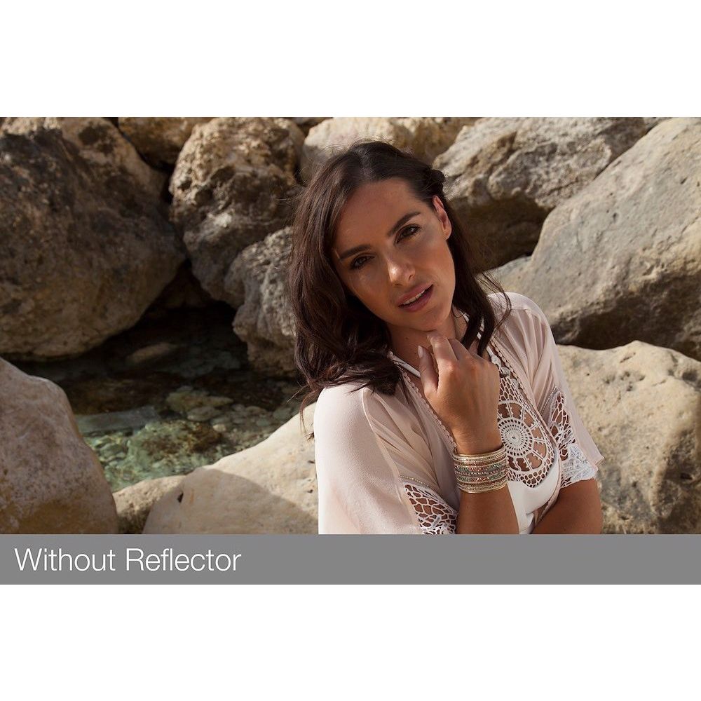 Manfrotto foldable reflection screen 95cm sunlite/soft silver