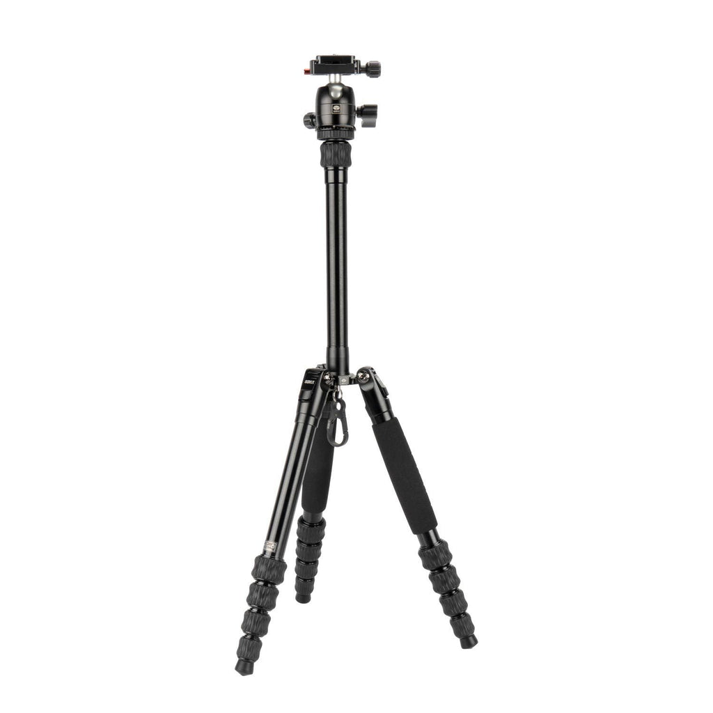 Sirui Traveler 5AX Reise-Stativ schwarz Aluminium + B-00K Kugelkopf