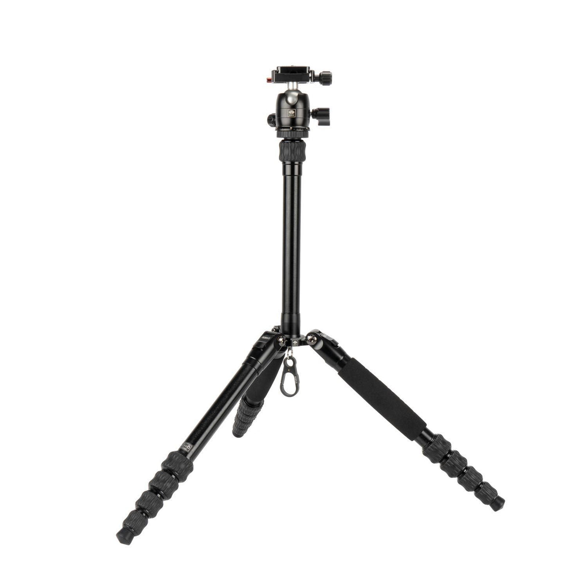Sirui Traveler 5AX Reise-Stativ schwarz Aluminium + B-00K Kugelkopf