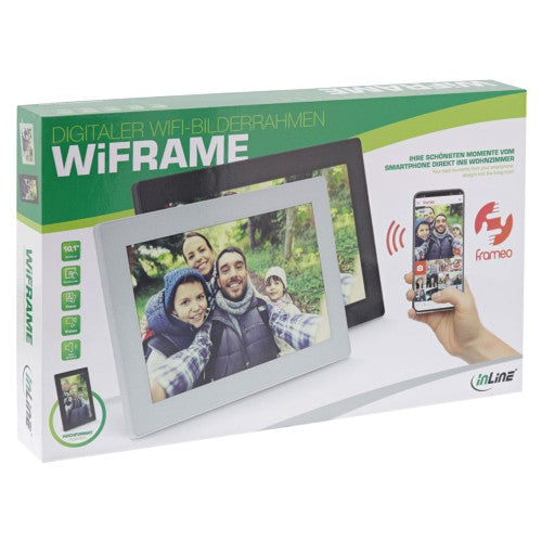 InLine WiFRAME 10,1 "Frameo APP weiß IPS Touchscreen