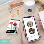 Canon Zink Circle Paper 20 Sheet