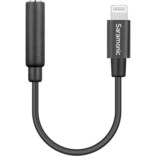 Saramonic SR-C2002 3.5mm TRRS á Lightning adapteur câble (6cm)