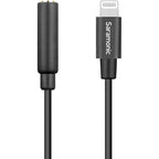 Saramonic SR-C2002 3.5mm TRRS á Lightning adapteur câble (6cm)