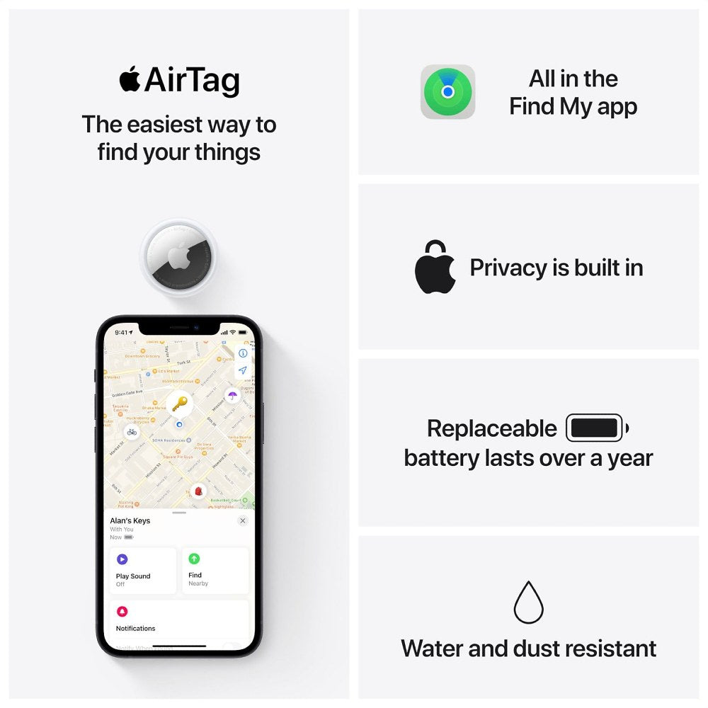 Apple AirTag (pack de 4)