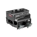 SmallRig 3067 Leichtgewichtgrundplatte mit doppelter 15-mm-Stangenklemme (Magnesiumlegierungsversion)