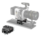 SmallRig 3067 Leichtgewichtgrundplatte mit doppelter 15-mm-Stangenklemme (Magnesiumlegierungsversion)