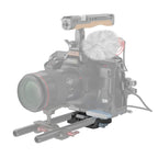 SmallRig 3357 LWS-Universalgrundplatte mit doppelter 15-mm-Stangenklemme