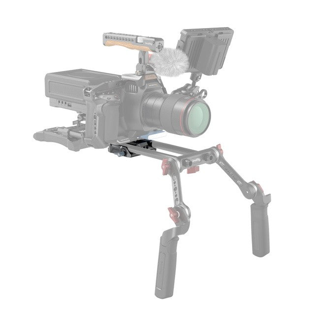 SmallRig 3357 LWS-Universalgrundplatte mit doppelter 15-mm-Stangenklemme