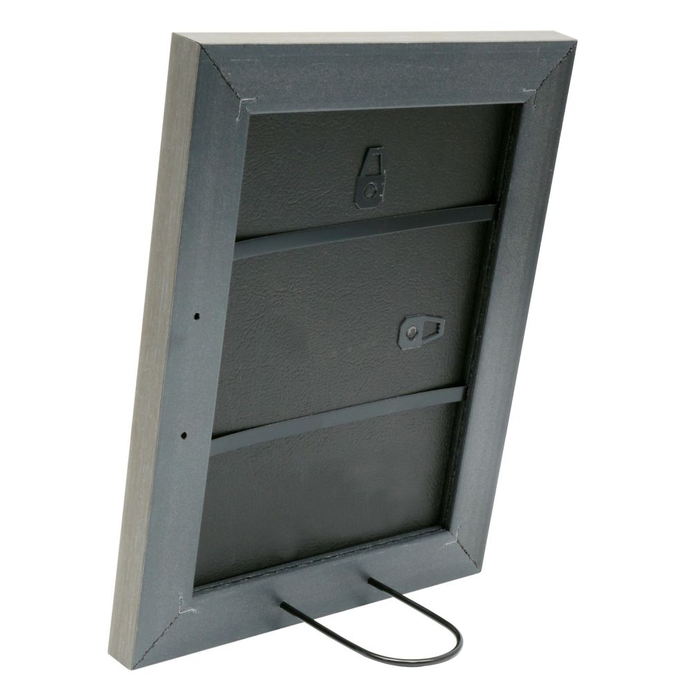 Deknudt Photo frame in light grey with silver edge 10x15 S45VF3