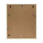 Deknudt Cadre multi-photos en bois avec passepoil blanc et passe-partout pour 5 photos 10x15 S46WG4
