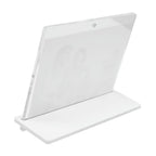 Deknudt Cadre photo transparent 5,4mm d'épaisseur avec support blanc 13x18 S58SD1